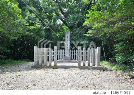 名古屋市緑区大高町　市街地の中にある「丸根砦」　桶狭間古戦場近く 116674598