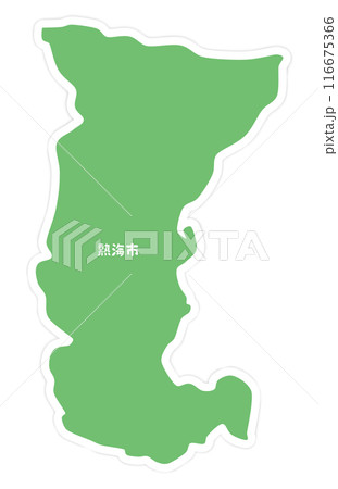 静岡県熱海市の地図 116675366