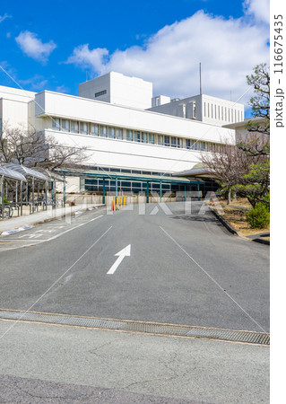 総合病院のイメージ　病棟へのエントランス 116675435