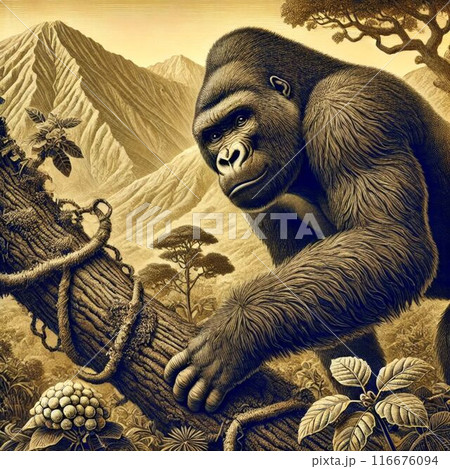 ゴリラ ゴリラ 116676094
