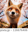 きつね　狐　キツネ 116676406