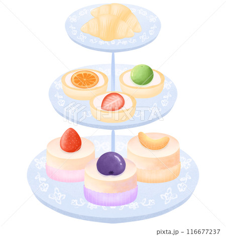 Hand drawn coffee and cake cartoon art illustration. Hand drawn cartoon cookie illustration. Desserts & Sweet Foods Flat Design Hand drawn coffee and cake cartoon art illustration. Hand drawn cartoon cookie illustration. Desserts & Sweet Foods Flat Design 116677237