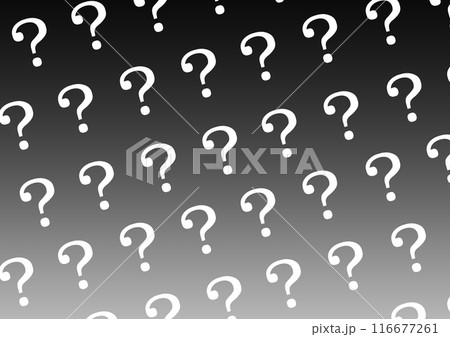 はてなマークの背景3_黒グラデーション 116677261