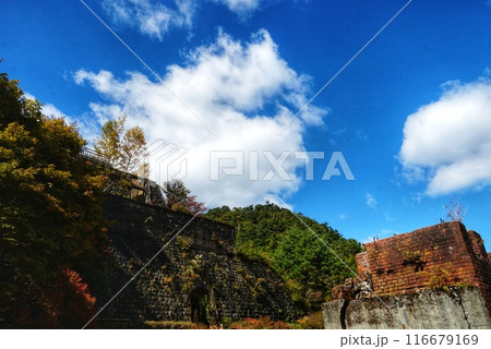 別子銅山と青空 別子銅山と青空 116679169
