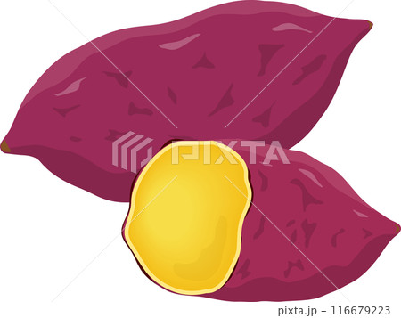 焼き芋　2本 116679223