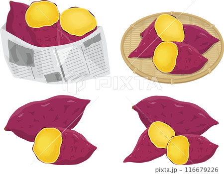 焼き芋セット 116679226