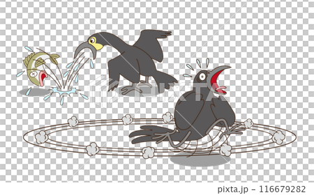 烏鴉模仿鸕鶿 116679282