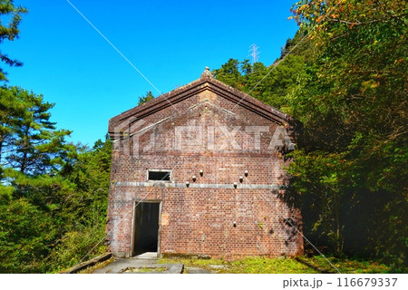別子銅山と青空 116679337