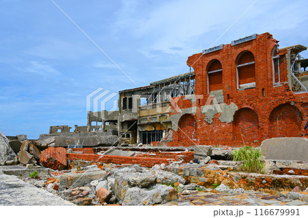 軍艦島（端島）総合事務所跡　長崎市 116679991