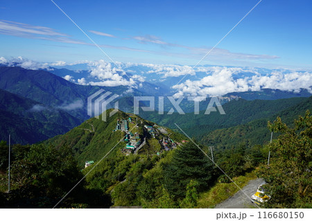 Himalaya Mountain Range from Zuluk Silk Route Sikkim 116680150