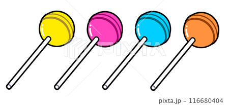 棒つきキャンディー 棒つきキャンディー 116680404