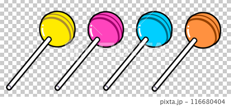 棒つきキャンディー 棒つきキャンディー 116680404