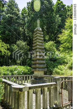四国八十八箇所81番　白峯寺　十三重石塔　香川県坂出市 116680485
