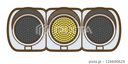 LED式交通信号機（黄信号） 116680629