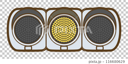LED traffic light (yellow light) LED traffic light (yellow light) 116680629