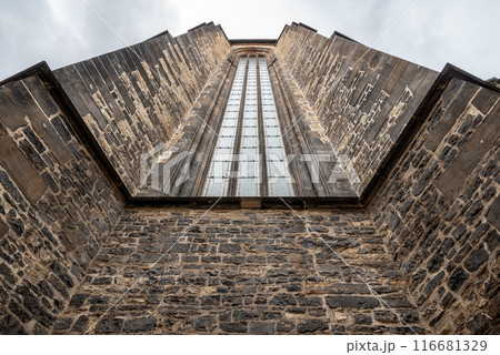 Gothic Church of the Mother of God before Tyn in the Old Town of Prague, Czech Republic 116681329