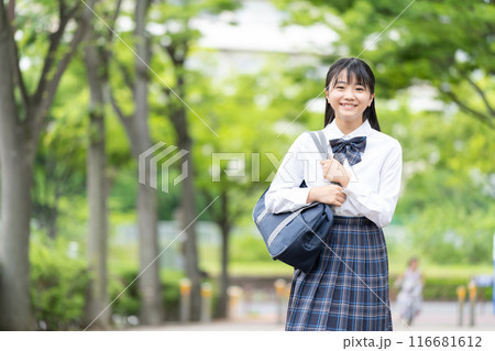 女子高生 制服 ポートレート 女子高生 制服 ポートレート 116681612