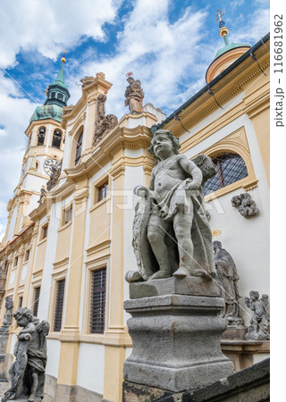 Capuchin Monastery and Church of Loreto Sanctuary on Hradcany Hill in Mala Strana district of Prague, Czech Republic 116681962