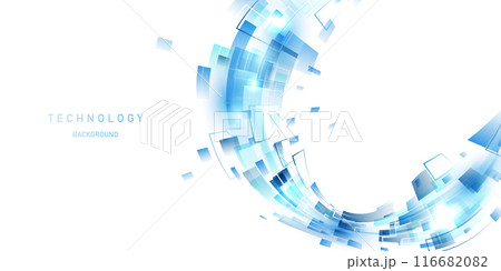 Abstract technology background, modern design vector illustration 116682082