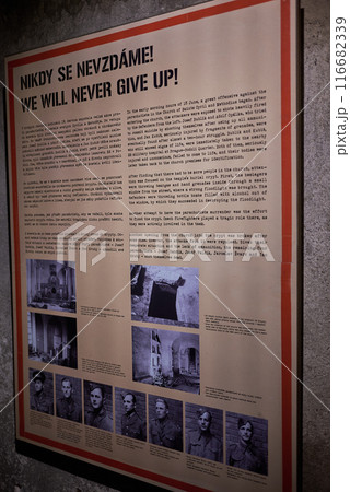 Crypt of Saints Cyril and Methodius Cathedral in Prague, memorial dedicated to commandoes who participated in operation Anthropoid Crypt of Saints Cyril and Methodius Cathedral in Prague, memorial dedicated to commandoes who participated in operation Anthropoid 116682339