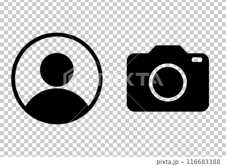 Account camera icon 116683388