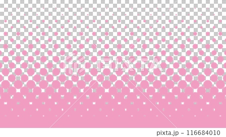 ハーフトーン ピンク 背景 ベクター ハーフトーン ピンク 背景 ベクター 116684010