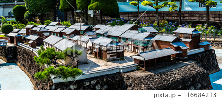 長崎出島 和蘭商館跡 ミニ出島　パノラマ　【長崎市】 116684213