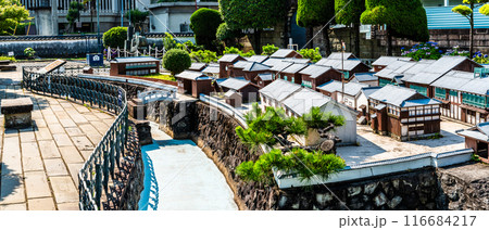 長崎出島 和蘭商館跡 ミニ出島　パノラマ　【長崎市】 116684217