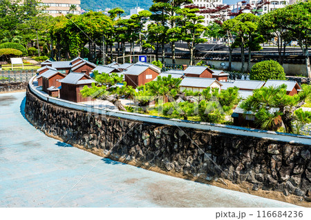 長崎出島 和蘭商館跡 ミニ出島　【長崎市】 116684236