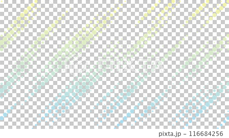 Halftone diagonal stylish background changing from yellow to light blue 116684256