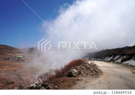 In between the cloud at Sikkim Silk Route In between the cloud at Sikkim Silk Route 116684558