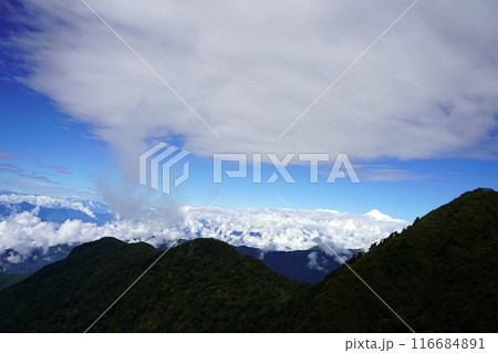 Mountain and Skyline Background Mountain and Skyline Background 116684891