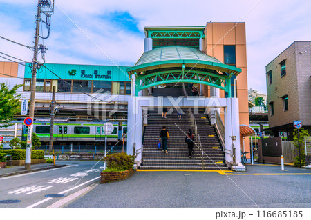 日本の横浜都市景観 JR横浜線 鴨居駅 北口 などを望む=7月20日 日本の横浜都市景観 JR横浜線 鴨居駅 北口 などを望む=7月20日 116685185