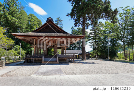 〈島根県〉熊野大社　舞殿 116685239