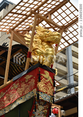 大船鉾　祇園祭　鉾建て 116685800