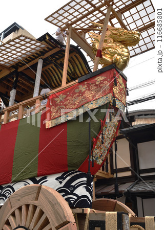 大船鉾 祇園祭 鉾建て 大船鉾 祇園祭 鉾建て 116685801