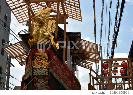 大船鉾　祇園祭　鉾建て 116685805