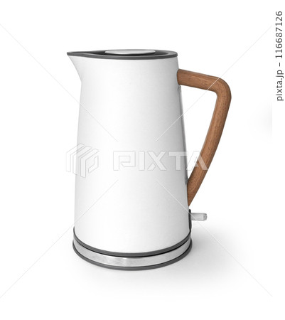 Electric kettle, isolated on white Electric kettle, isolated on white 116687126