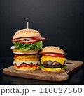 ハンバーガー　2種類 116687560