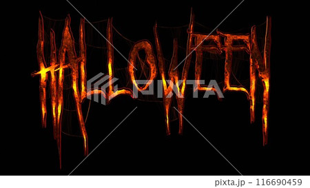 Halloween dark background transperent text icon 116690459