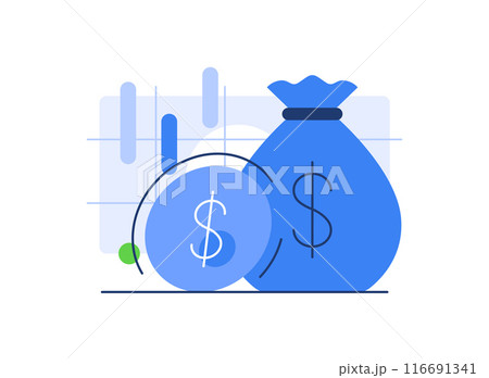 personal finances,Investing Plans set concept,Save Investment. Strategy and return on investment 116691341
