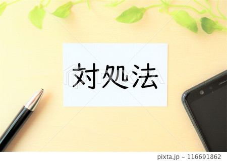 「対処法（アプローチ）」の文字・イメージ 116691862
