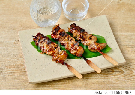 国産、うなぎの肝焼き、鰻きも焼、ウナギキモ焼き。 116691967
