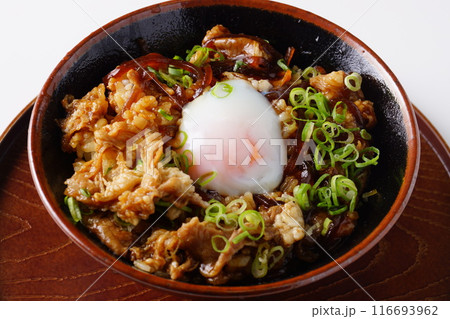 すき焼き牛丼 116693962