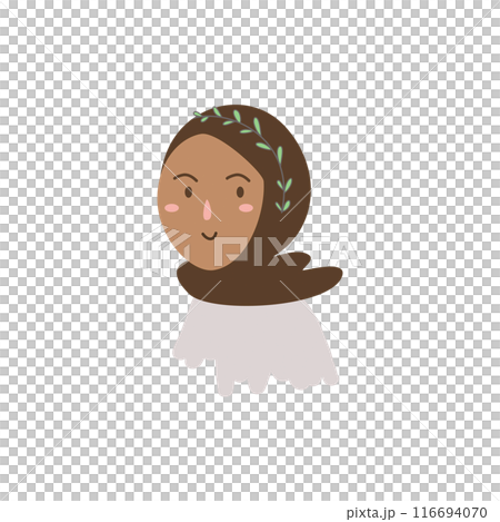 Young muslim woman wearing hijab 116694070