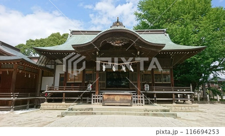 千葉県市川市に鎮座する葛飾八幡宮 千葉県市川市に鎮座する葛飾八幡宮 116694253