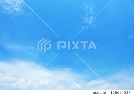 秋の青空と雲 秋の青空と雲 116694527