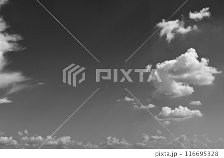black and white image, buautiful sky with cloud black and white image, buautiful sky with cloud 116695328