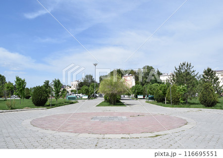 ウズベキスタン・サマルカンド アミール・ティムール公園 ウズベキスタン・サマルカンド アミール・ティムール公園 116695551