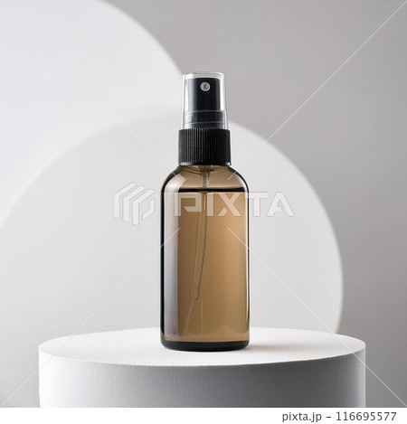 化粧品ボトル コスメパッケージ モックアップ 商品撮影 白背景 スポイド容器 化粧品ボトル コスメパッケージ モックアップ 商品撮影 白背景 スポイド容器 116695577